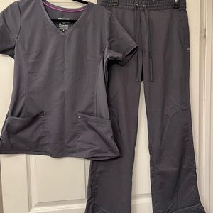 Purple Label Yoga Scrub set